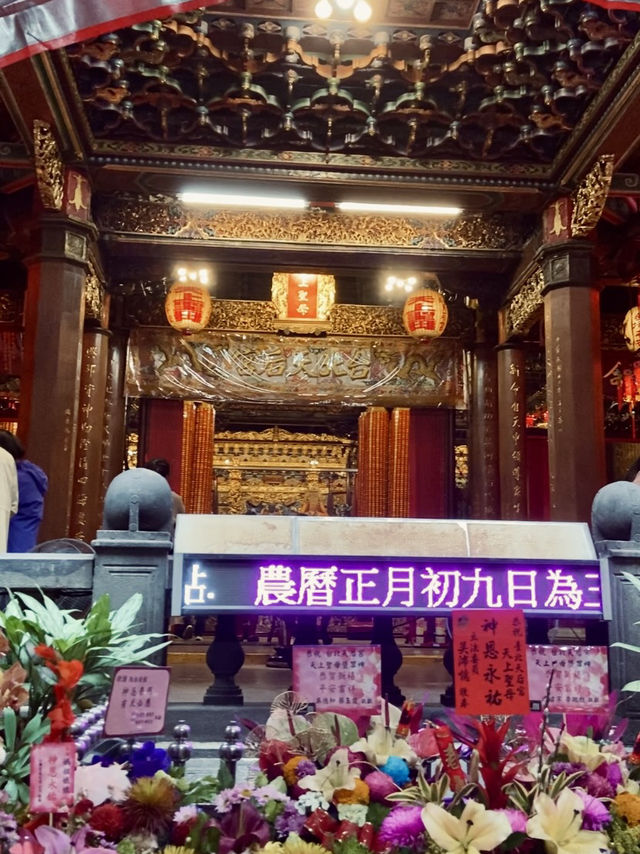 台北天后宮-西門町香火鼎盛的庇佑之地