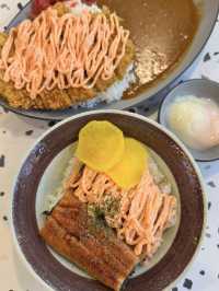 Hearty Mentaiko Tonkatsu Dishes at Haru Haru Japanese Food Stall