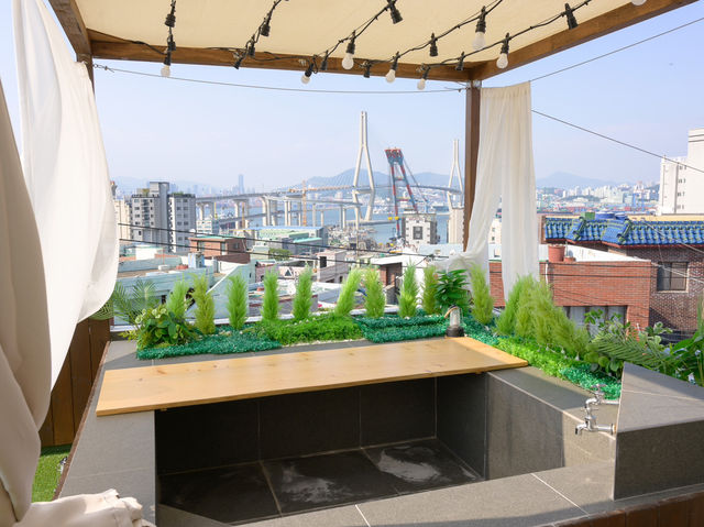 부산 영도 부산항대교뷰 애견동반숙소 윤윤재🏠