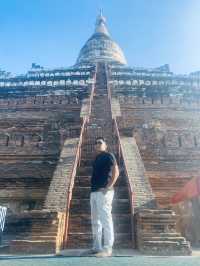 Golden Hour in Bagan , Timeless Journey 