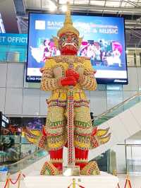 ไปชมยักษ์ใหญ่ทั้ง12ตน ที่ สนามบินสุวรรณภูมิ