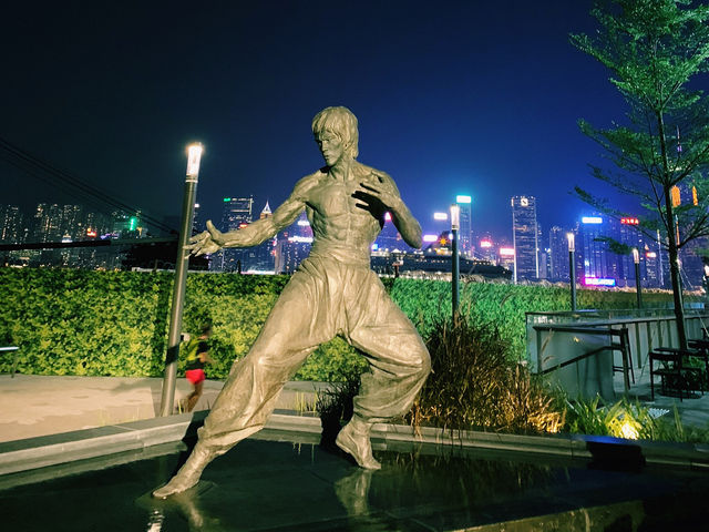Tsim Sha Tsui Promenade: A Dazzling Harbourfront Night Walk ✨