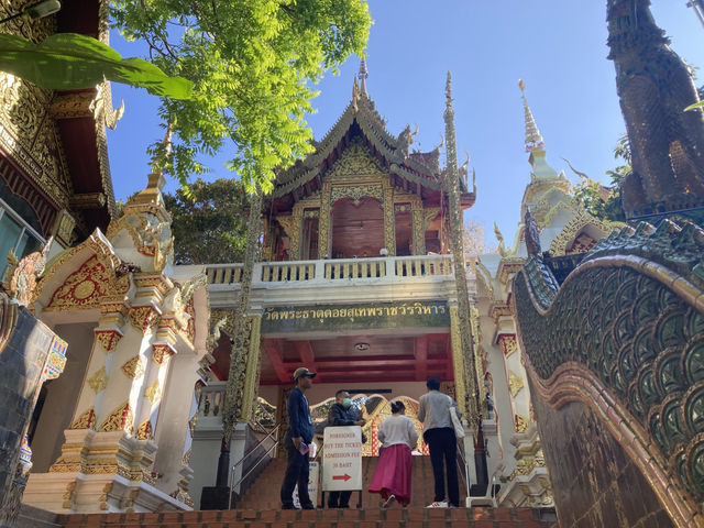 ไหว้พระขอพรดอยสุเทพ พระธาตุประจำปีมะแม 