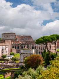 🏛️ Roman Forum & Colosseum – A Walk Through Ancient Rome! 🇮🇹