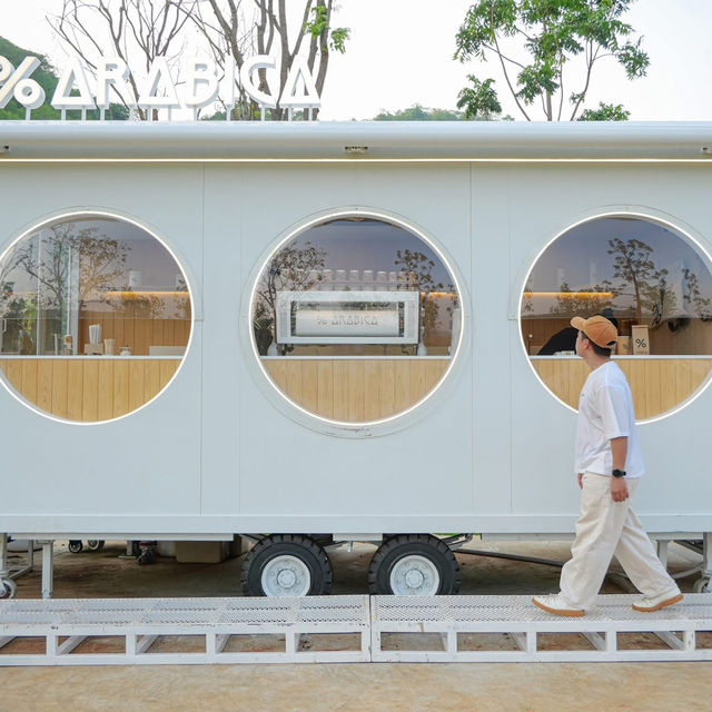 Pop-up Cafe แห่งใหม่ของ % Arabica กลางเขาใหญ่🌿📍