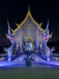 วัดสีน้ำเงิน วัดร่องเสือเต้น✨️