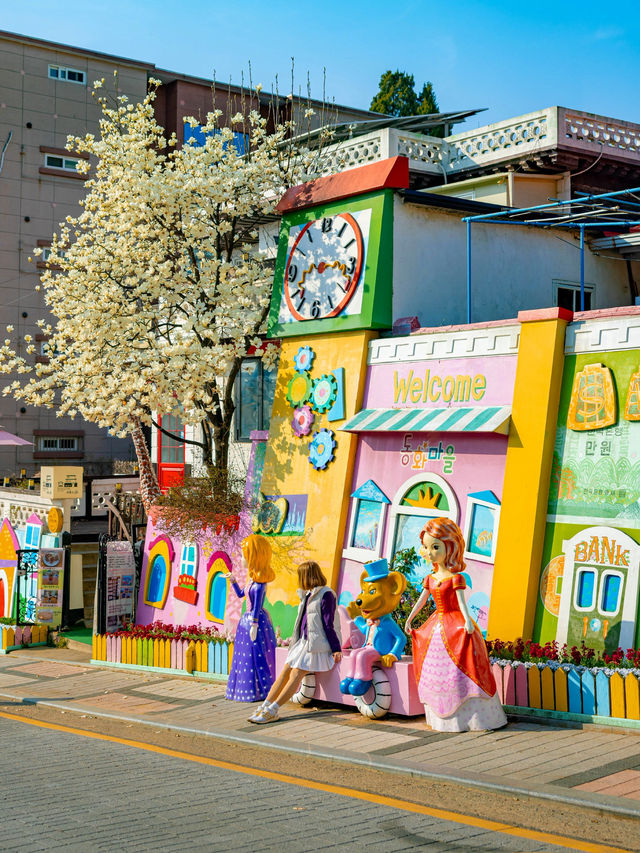 หมู่บ้านเทพนิยายแห่งอินชอน Songwol-dong Fairy Tale