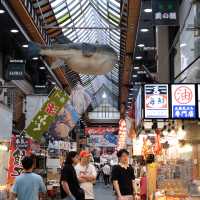ตลาดคุโรมอนอิจิบะ โอซาก้า