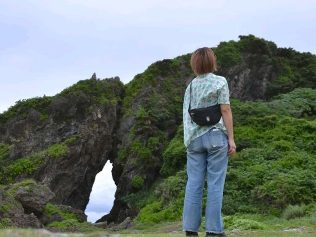 久米島の絶景パワースポット「ミーフガー」🌊⛩️