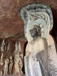 Thousand Buddha Cliff in Guangyuan, Sichuan