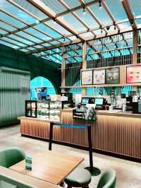 Refreshing Escape: Sipping Iced Ube Oat Milk Macchiato at Starbucks”
