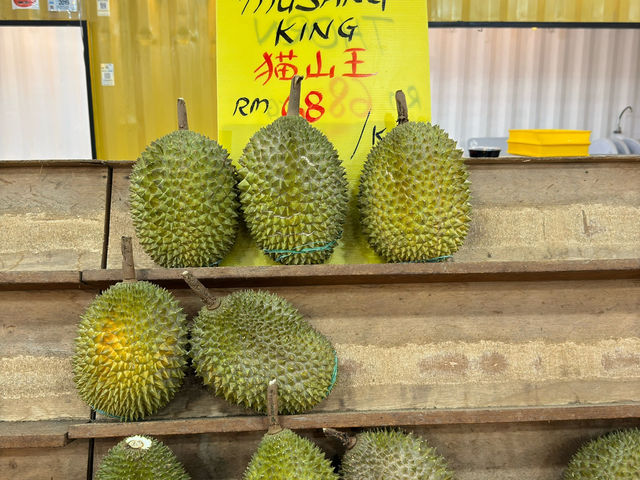 👑 Durian Done Right: Premium Musang King at Durian Hill SS2 🌰
