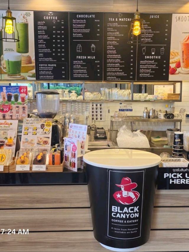 ☕ Black Canyon – ปั๊ม ปตท. บายพาสชลบุรี 