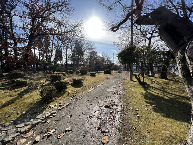 🏞️ Strolling Through History – Morioka Castle Site Park (Iwate Park)