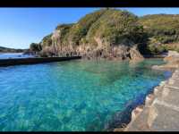 【まるで沖縄⁉️新鹿海水浴場でエメラルドグリーンの海を満喫】