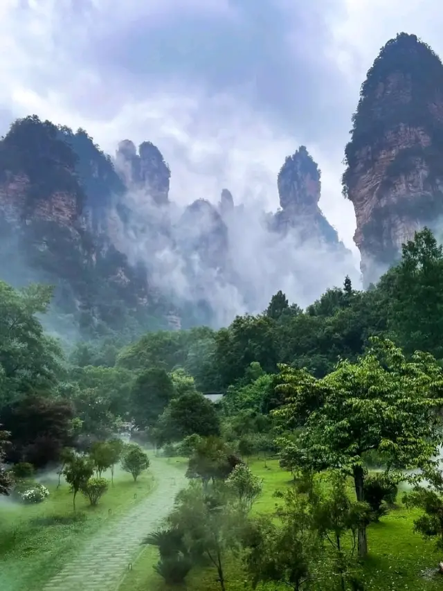 장가계 국립공원, 아바타 감성 그리고 하늘 높은 전망