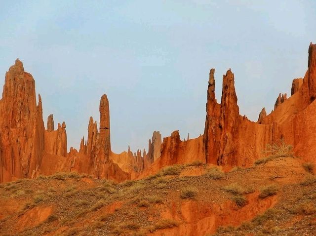 Red Rocks and Chill Vibes at the Red Stone Forest in Xinjiang