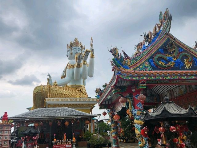 📍 Wat Saman Rattanaram – A Spiritual Escape in Chachoengsao, Thailand 🇹🇭