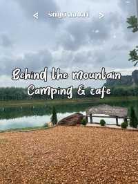 Behind the mountain