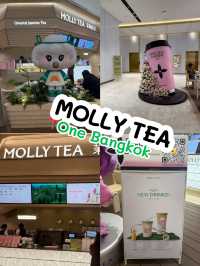  MOLLY TEA 🍵สาขาOne BKKชาหอมๆรู้สึกถึงความเป็นชา