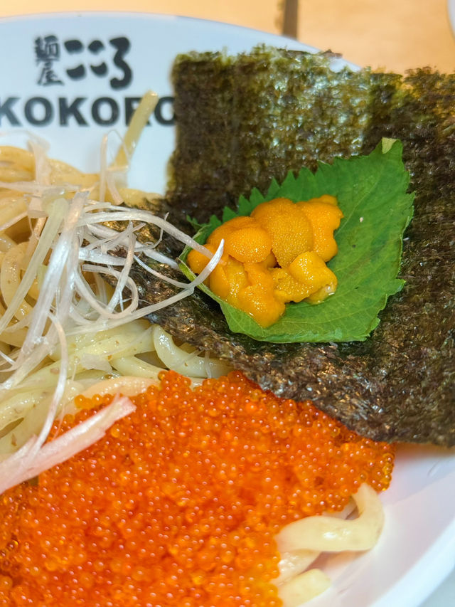 海膽沾麵登場！期間限定必食  