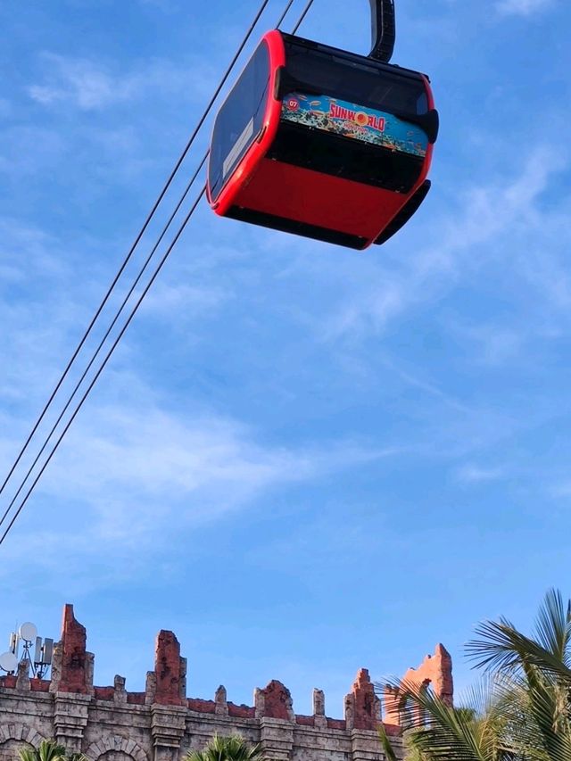 令人驚嘆的空中之旅#跨海纜車（Hon Thom ）-越南堅江省