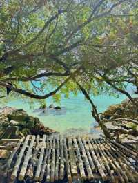 ทะเลแหวก เกาะสีชัง สวยมากกก 🌊