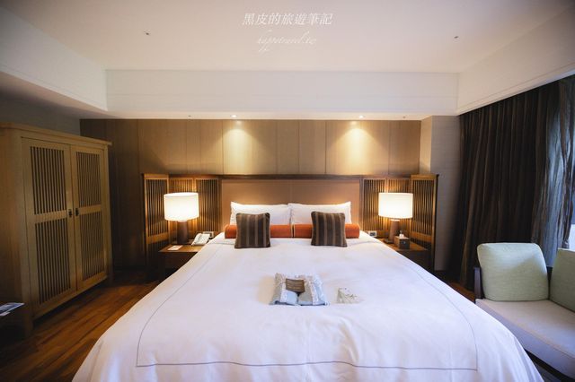 被群山環繞的北投溫泉飯店