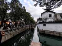 ถนนคนเดินโบราณเมืองเก่าซูโจว