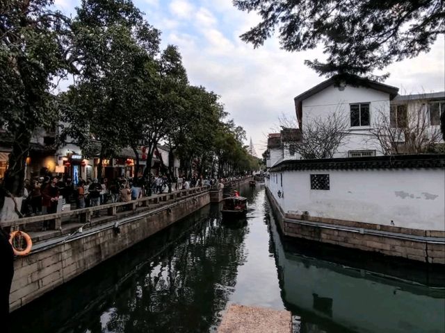 ถนนคนเดินโบราณเมืองเก่าซูโจว