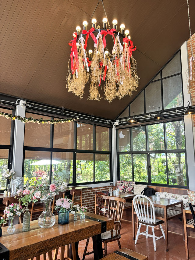 ค่าเฟ่ โฮมเมค คลอง 7 ร้าน Lamai garden 