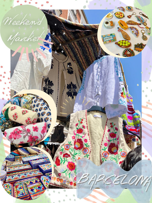 歩行者天国サンデーマーケット🇪🇸マドリード旅