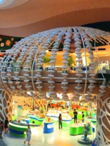 พื้นที่การจัดโซนดอกไม้ที่ NEXTOPIA สยามพารากอน