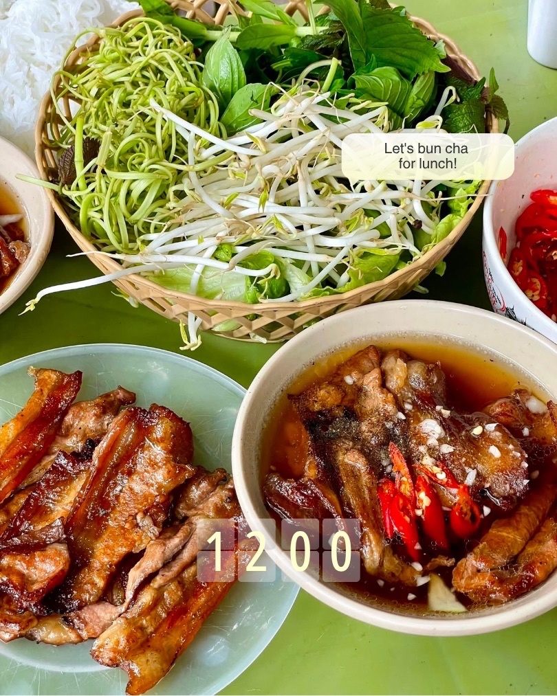 A Hidden Bun Cha Spot in Hanoi Old Quarter