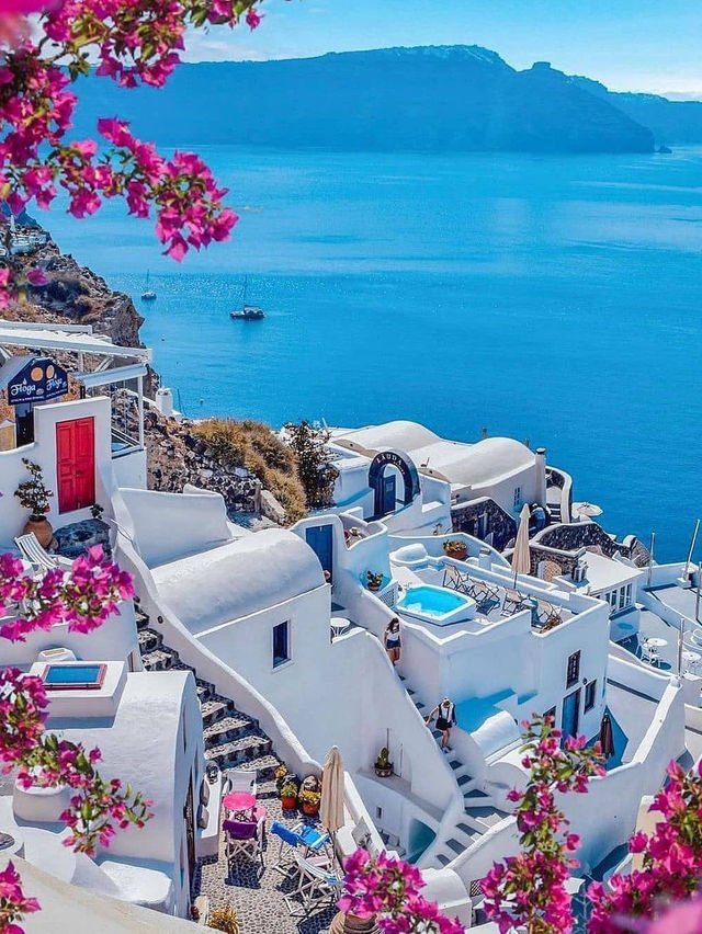 Santorini Splendor: Aegean Dreams☀️🌊