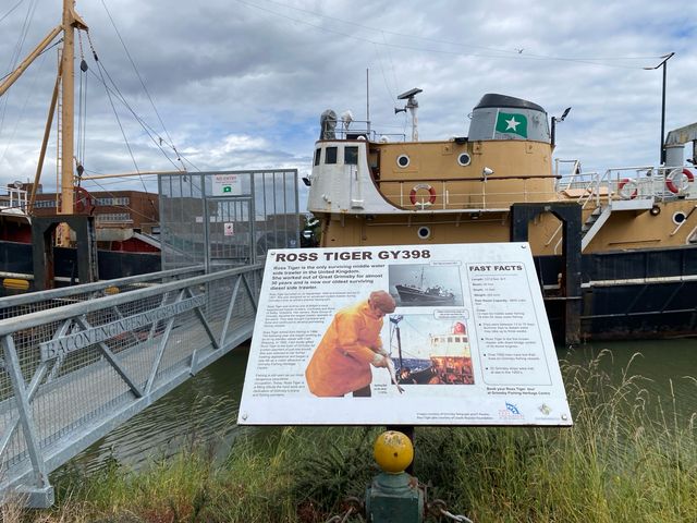 Exploring the Historic Ross Tiger in Grimsby 🚢⚓️