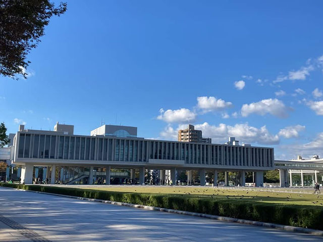 A museum that conveys feelings for world peace