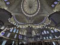 The Blue Mosque: A Symphony in Blue and Light!