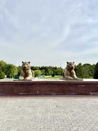 Spring Stroll at Park - Im. Amira Temura in Samarkand