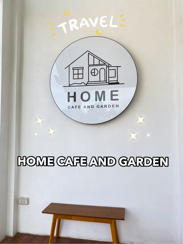 Trip วันชิลล์ที่ “HOME Café and Garden”✨☁️🌿⛅️☕️