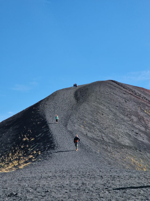 Walking on Mars? Nope — This Is Mount Etna🌋