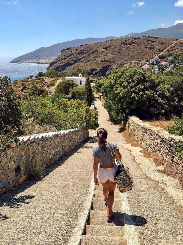 Andros: An Elegant Blend of Lush Landscapes and Cycladic Grace 🇬🇷✨