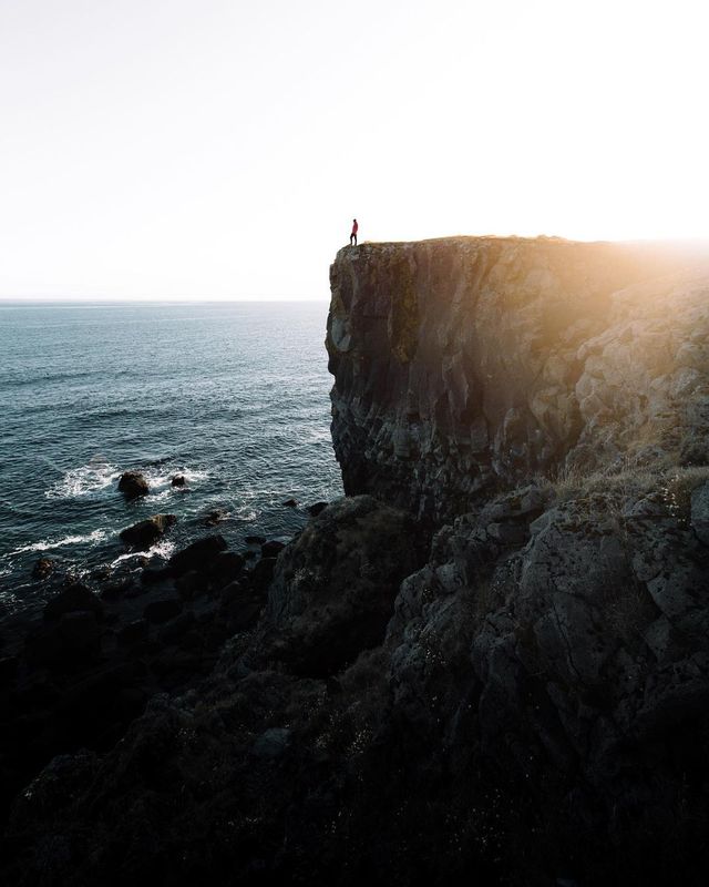 Serene Farewell to Iceland's Atlantic Ocean