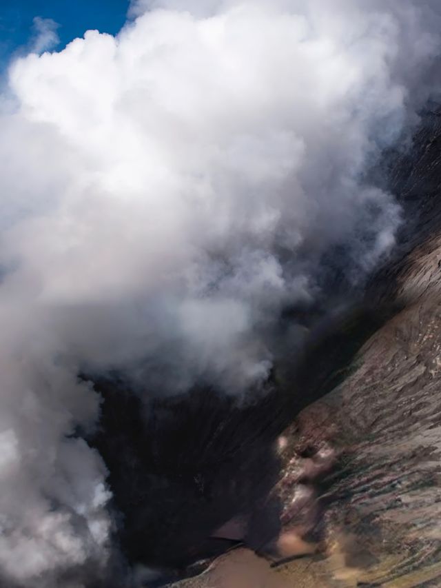 去Bromo火山，聽地球的心跳