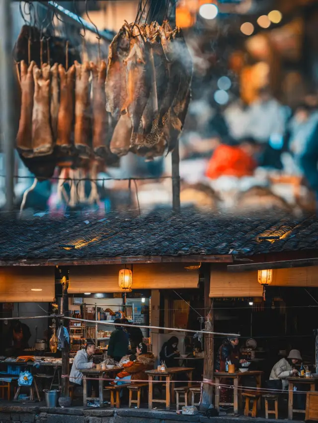 Severely underestimated tourism! The ancient town of Anchang is full of New Year's atmosphere!!