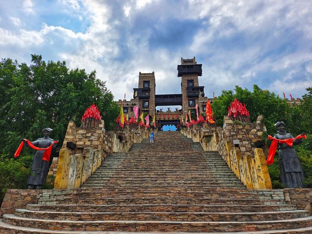中國古羌城入口