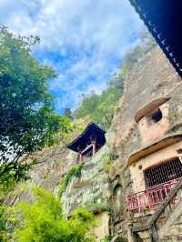 廣元皇澤寺，一睹武則天真容