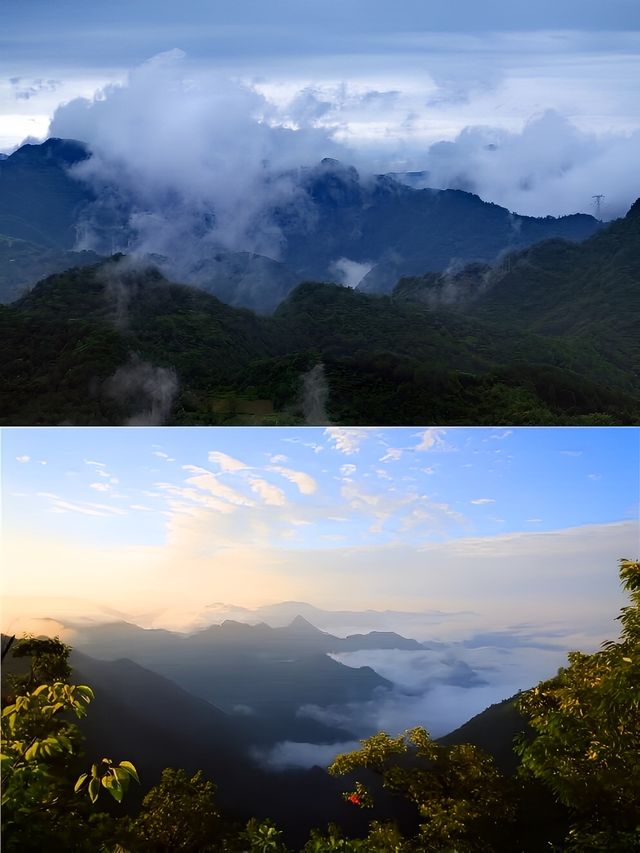 欲疏心中惆怅意，问道金顶塔云山
