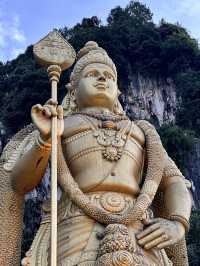The Iconic Rainbow Stairs of Batu Caves, Kuala Lumpur 