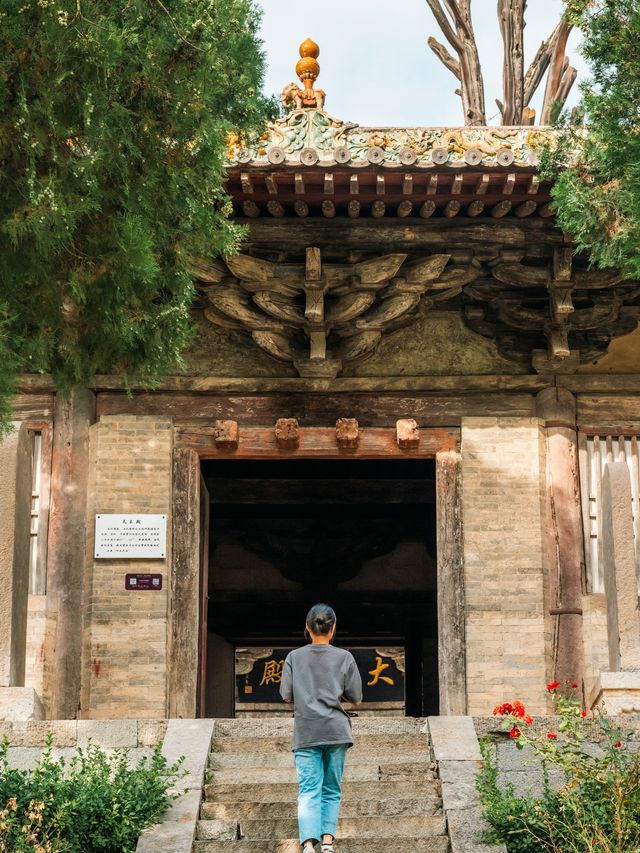 什麼山西一個溝溝的古建就這麼厲害了
